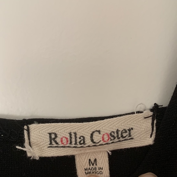 ROLLA COSTER Black romper with cutouts - Picture 2 of 3